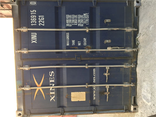 Cina 6.06m Panjang Digunakan 20ft Pengiriman Kontainer / Used Sea Containers Dijual pemasok