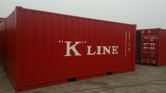 Cina 20gp Baja Kering Tangan Kedua Kontainer Pengiriman / 20ft Sea Container pemasok