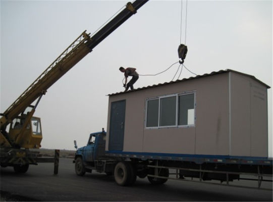 Cina Somalia PKF Digunakan Portable Metal Storage Container Homes / 20ft Container House pemasok