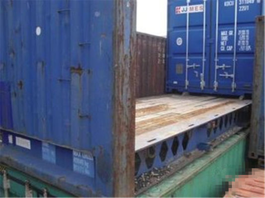 Cina Sejalan dengan standar internasional dari kontainer kering baja 20gp bekas pemasok
