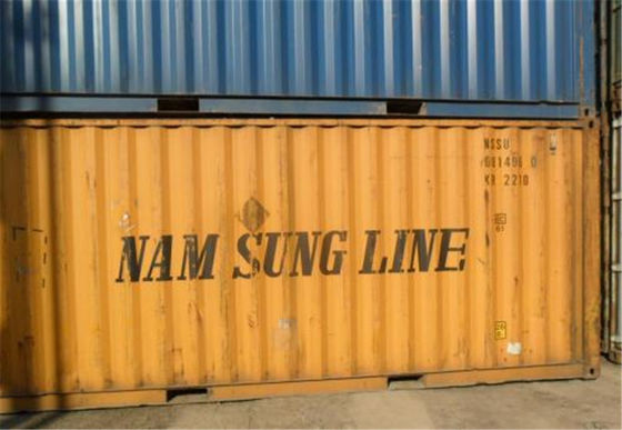 Cina Yellow 20FT 40 Foot Open Side Container Untuk Transportasi Intermodal pemasok