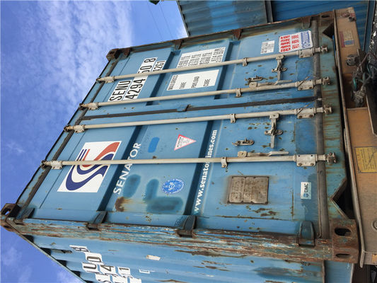 Cina Wadah Penyimpanan Kering Tangan 2 Kering / 20 Feet Used Freight Containers pemasok
